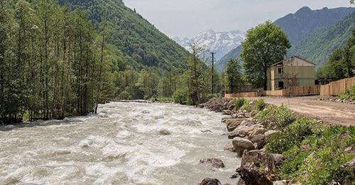 The Nenskra River. Photo: http://energy.gov.ge/ https://sputnik-georgia.ru/economy/20151231/229651001.html