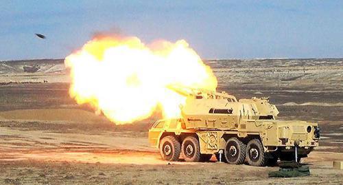 Military vehicles of the Azerbaijani Army. Photo: https://mod.gov.az/ru/foto-arhiv-045/?gid=21578 Military vehicles of the Azerbaijani Army. Photo: https://mod.gov.az/ru/foto-arhiv-045/?gid=21578