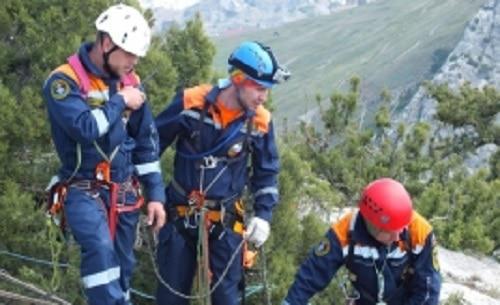 Rescue operation in mountains. Photo: press service of the Russian Ministry for Emergencies for Karachay-Cherkessia Rescue operation in mountains. Photo: press service of the Russian Ministry for Emergencies for Karachay-Cherkessia