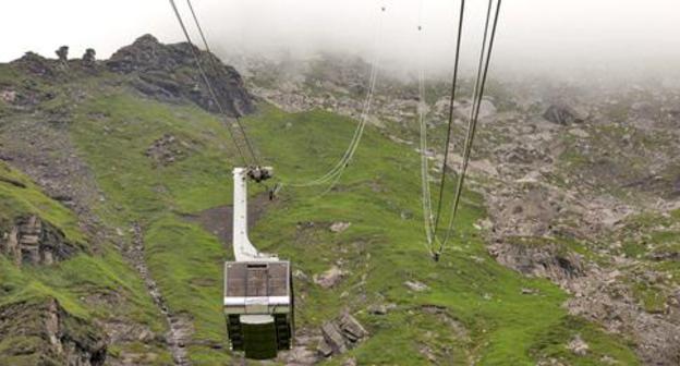 A cableway. Photo: REUTERS/Arnd Wiegmann A cableway. Photo: REUTERS/Arnd Wiegmann
