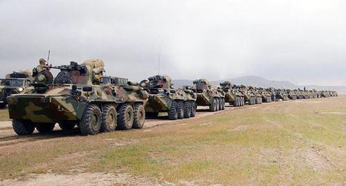 Military exercises in Azerbaijan. Photo © the Azerbaijani Ministry of Defence https://sputnik-georgia.ru/caucasus/20170418/235644567/Krupnomasshtabnye-uchenija-prodolzhajutsja-v-Azerbajdzhane.html Military exercises in Azerbaijan. Photo © the Azerbaijani Ministry of Defence https://sputnik-georgia.ru/caucasus/20170418/235644567/Krupnomasshtabnye-uchenija-prodolzhajutsja-v-Azerbajdzhane.html