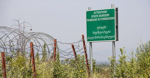 The Georgian-South-Ossetian border. Photo © Sputnik / Natalya Ayriyan https://sputnik-ossetia.ru/South_Ossetia/20171219/5507957.html The Georgian-South-Ossetian border. Photo © Sputnik / Natalya Ayriyan https://sputnik-ossetia.ru/South_Ossetia/20171219/5507957.html