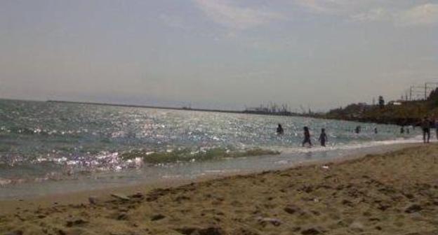 A beach in Makhachkala. Photo from the city's official website, https://www.mkala.ru A beach in Makhachkala. Photo from the city's official website, https://www.mkala.ru