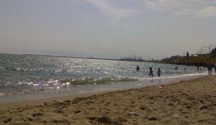 A beach in Makhachkala. Photo from the city's official website, https://www.mkala.ru A beach in Makhachkala. Photo from the city's official website, https://www.mkala.ru