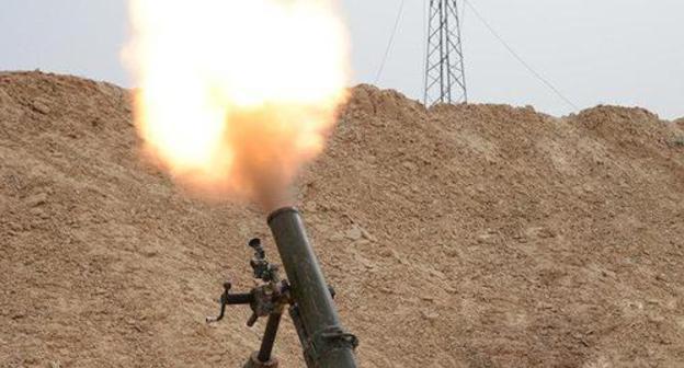 Mortar fire. Photo: Sputnik / Mikhail Voskresenskyhttps://sputnik.az/karabakh/20171029/412534276/ateskes-yene-pozulub.html Mortar fire. Photo: Sputnik / Mikhail Voskresenskyhttps://sputnik.az/karabakh/20171029/412534276/ateskes-yene-pozulub.html