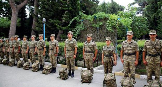 Soldiers of the Azerbaijani army. Photo: https://mod.gov.az/ru/news/v-vojskah-nachalsya-novyj-uchebnyj-period-23630.html Soldiers of the Azerbaijani army. Photo: https://mod.gov.az/ru/news/v-vojskah-nachalsya-novyj-uchebnyj-period-23630.html