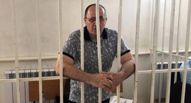 Oyub Titiev. Photo by the press service of the Human Rights Centre "Memorial" Oyub Titiev. Photo by the press service of the Human Rights Centre "Memorial"