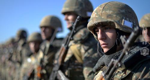 The Armenian army. Photo http://www.mil.am/hy/news/5226 The Armenian army. Photo http://www.mil.am/hy/news/5226