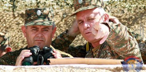 On the front line of the army of Nagorno-Karabakh. Photo: http://mil.am/ru/news/5317 On the front line of the army of Nagorno-Karabakh. Photo: http://mil.am/ru/news/5317