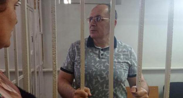 Oyub Titiev. Photo: press service of the Human Rights Centre "Memorial" Oyub Titiev. Photo: press service of the Human Rights Centre "Memorial"