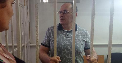 Oyub Titiev. Photo: press service of the Human Rights Centre "Memorial" Oyub Titiev. Photo: press service of the Human Rights Centre "Memorial"