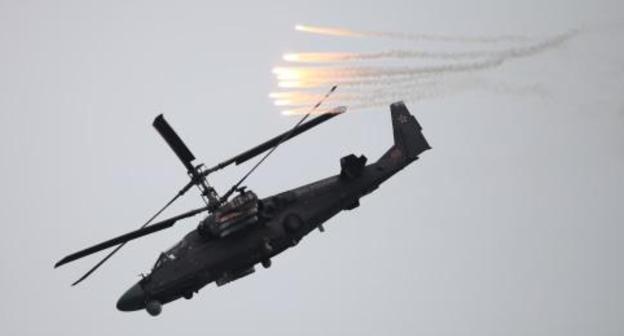 A helicopter Ka-52 "Alligator". Photo: wikipedia.org, author: Vitaly V. Kuzmin - http://vitalykuzmin.net/?q=node/514 A helicopter Ka-52 "Alligator". Photo: wikipedia.org, author: Vitaly V. Kuzmin - http://vitalykuzmin.net/?q=node/514