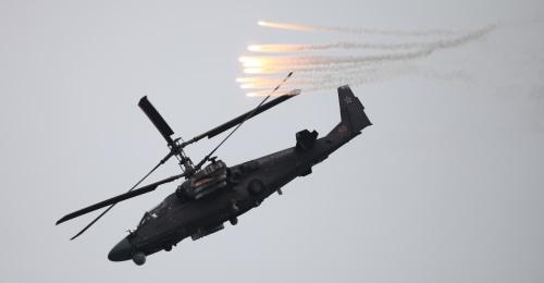 A helicopter Ka-52 "Alligator". Photo: wikipedia.org, author: Vitaly V. Kuzmin - http://vitalykuzmin.net/?q=node/514 A helicopter Ka-52 "Alligator". Photo: wikipedia.org, author: Vitaly V. Kuzmin - http://vitalykuzmin.net/?q=node/514