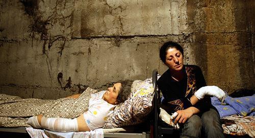 Wounded women from South Ossetia in Tskhinvali hospital, August 10, 2008. Photo: REUTERS/Denis Sinyakov Wounded women from South Ossetia in Tskhinvali hospital, August 10, 2008. Photo: REUTERS/Denis Sinyakov
