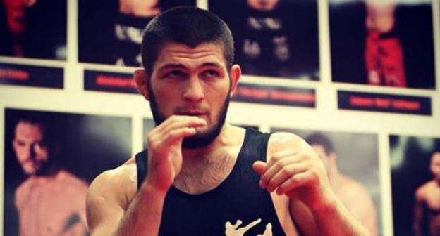 Khabib Nurmagomedov. Photo from the fighter's account on Instagram https://www.instagram.com/p/BmJ1H8-n3kU/?taken-by=khabib_nurmagomedovа Khabib Nurmagomedov. Photo from the fighter's account on Instagram https://www.instagram.com/p/BmJ1H8-n3kU/?taken-by=khabib_nurmagomedovа