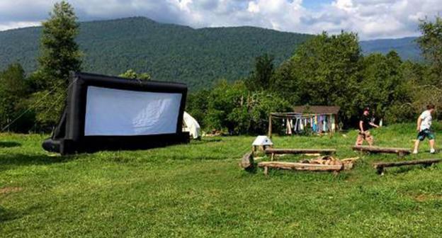 8th International open-air film festival "A Point in the Infinite Universe". Photo by Dmitry Stateinov for the Caucasian Knot. 8th International open-air film festival "A Point in the Infinite Universe". Photo by Dmitry Stateinov for the Caucasian Knot.