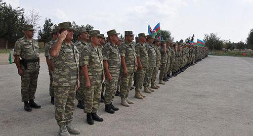 Soldiers of Azerbaijani Army. Photo: http://mod.gov.az/az/foto-arxiv-045/ Soldiers of Azerbaijani Army. Photo: http://mod.gov.az/az/foto-arxiv-045/