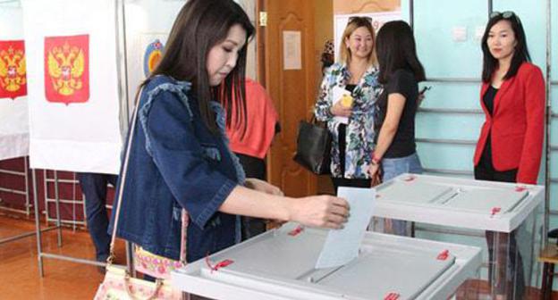 Elections to the People's Khural of Kalmykia. Photo: press service of the Republican news agency of Kalmykia, http://riakalm.ru/ Elections to the People's Khural of Kalmykia. Photo: press service of the Republican news agency of Kalmykia, http://riakalm.ru/