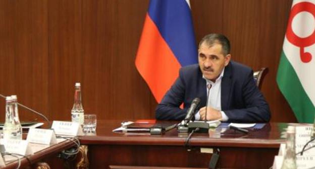 Head of Ingushetia Yunus-Bek Evkurov, Photo: press service of the Government of Ingushetia, http://pravitelstvori.ru/ Head of Ingushetia Yunus-Bek Evkurov, Photo: press service of the Government of Ingushetia, http://pravitelstvori.ru/