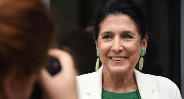 Salome Zurabishvili. Photo: © Sputnik / Denis Aslanov https://sputnik-georgia.ru/politics/20180912/242063705/Est-li-u-Zurabishvili-shans-vyigrat-v-pervom-zhe-ture-prezidentskikh-vyborov.html Salome Zurabishvili. Photo: © Sputnik / Denis Aslanov https://sputnik-georgia.ru/politics/20180912/242063705/Est-li-u-Zurabishvili-shans-vyigrat-v-pervom-zhe-ture-prezidentskikh-vyborov.html