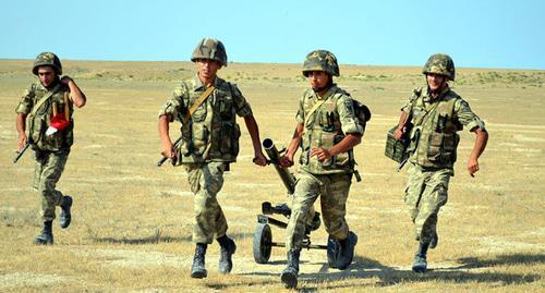 Soldiers of the Azerbaijani Army. Photo: https://mod.gov.az/ru/foto-arhiv-045/?gid=24058 Soldiers of the Azerbaijani Army. Photo: https://mod.gov.az/ru/foto-arhiv-045/?gid=24058