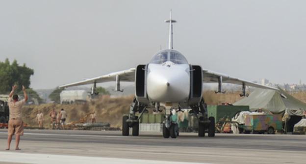 Russian military aircraft in Syria. Photo: Mil.ru https://ru.wikipedia.org/ Russian military aircraft in Syria. Photo: Mil.ru https://ru.wikipedia.org/