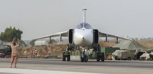 Russian military aircraft in Syria. Photo: Mil.ru https://ru.wikipedia.org/ Russian military aircraft in Syria. Photo: Mil.ru https://ru.wikipedia.org/