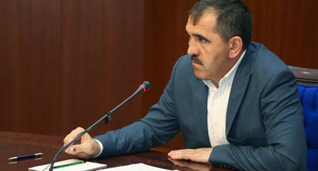 Yunus-Bek Evkurov. Photo: official site of the National broadcasting company 'Ingushetia' http://ingushetiya.tv/ Yunus-Bek Evkurov. Photo: official site of the National broadcasting company 'Ingushetia' http://ingushetiya.tv/