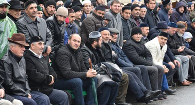 Participants of a protest action in Magas. October 5, 2018. Photo by Yakub Gogiev https://www.facebook.com/gogiev.jakob/posts/2121692801375728 Participants of a protest action in Magas. October 5, 2018. Photo by Yakub Gogiev https://www.facebook.com/gogiev.jakob/posts/2121692801375728