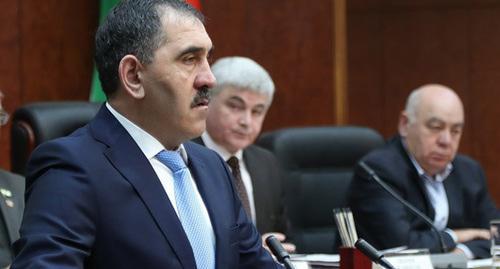 Yunus-Bek Evkurov. Photo: press service of the Ingush leadership, http://ingushetia.ru Yunus-Bek Evkurov. Photo: press service of the Ingush leadership, http://ingushetia.ru