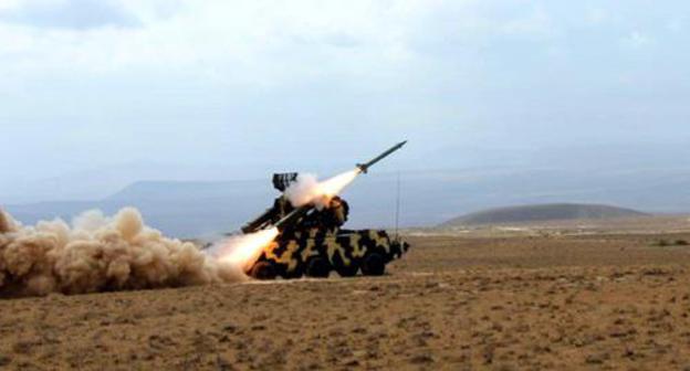 An anti-aircraft missile system "Osa" in the positions of the Azerbaijani army. Photo https://mod.gov.az/ru/foto-arhiv-045/ An anti-aircraft missile system "Osa" in the positions of the Azerbaijani army. Photo https://mod.gov.az/ru/foto-arhiv-045/