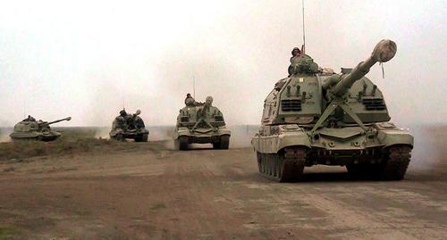 Tanks of the Azerbaijani Army. Photo: https://mod.gov.az/ru/foto-arhiv-045/ Tanks of the Azerbaijani Army. Photo: https://mod.gov.az/ru/foto-arhiv-045/