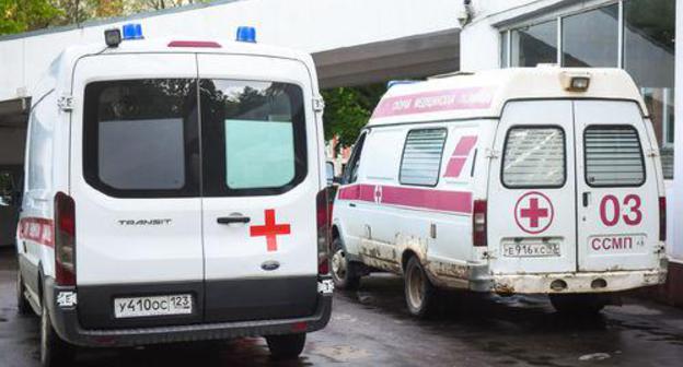 Hospital in Krasnodar. Photo: © Elena Sineok / Yuga.ru https://www.yuga.ru/articles/society/8397.html Hospital in Krasnodar. Photo: © Elena Sineok / Yuga.ru https://www.yuga.ru/articles/society/8397.html