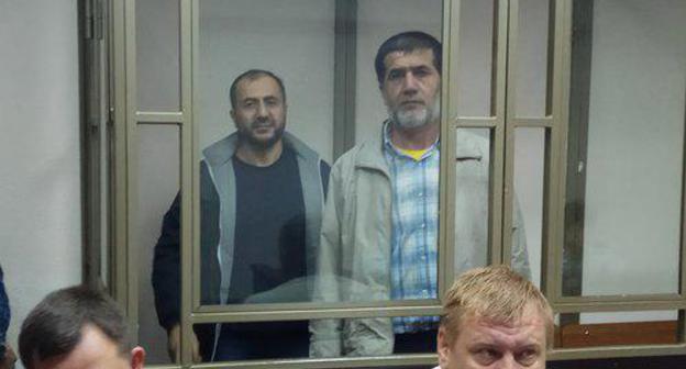 Akramjon Abdullaev and Nematjon Isroilov in the courtroom. Photo by Konstantin Volgin for the Caucasian Knot Akramjon Abdullaev and Nematjon Isroilov in the courtroom. Photo by Konstantin Volgin for the Caucasian Knot