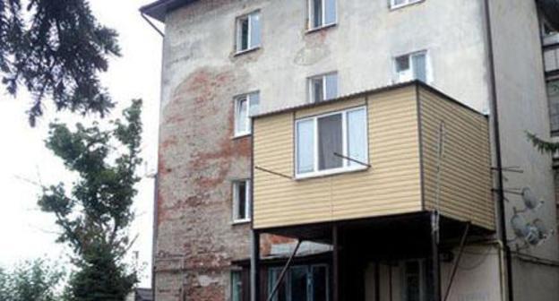 A dormitory located in Severnaya Street in Nalchik. Photo by Lyudmila Maratova for the "Caucasian Knot" A dormitory located in Severnaya Street in Nalchik. Photo by Lyudmila Maratova for the "Caucasian Knot"