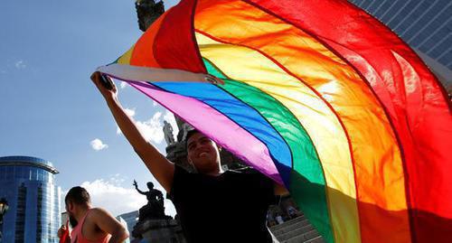 An LGBT flag. Photo: REUTERS/Henry Romero An LGBT flag. Photo: REUTERS/Henry Romero