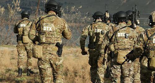 Azerbaijani law enforcers. Photo: press service of the State Security Service of the Republic of Azerbaijan http://www.dtx.gov.az/en/ Azerbaijani law enforcers. Photo: press service of the State Security Service of the Republic of Azerbaijan http://www.dtx.gov.az/en/