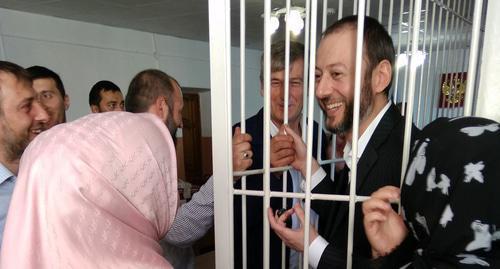 Magomed Khazbiev in the courtroom. Photo by Umar Yovloi for the Caucasian Knot Magomed Khazbiev in the courtroom. Photo by Umar Yovloi for the Caucasian Knot