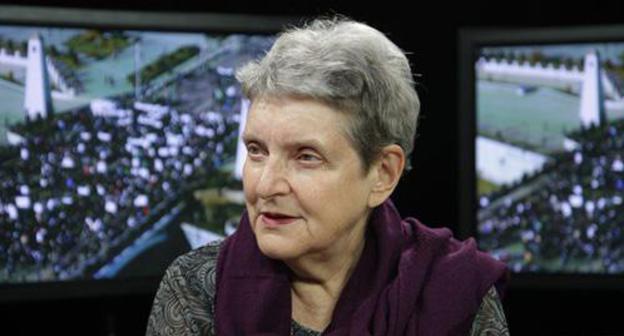 Svetlana Gannushkina. Photo by the press service of Radio Liberty (RFE/RL) Svetlana Gannushkina. Photo by the press service of Radio Liberty (RFE/RL)
