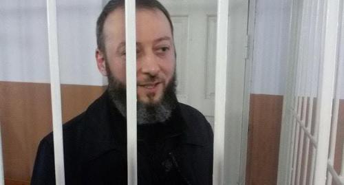 Magomed Khazbiev at a court session. Photo by Umar Yovloy for the "Caucasian Knot" Magomed Khazbiev at a court session. Photo by Umar Yovloy for the "Caucasian Knot"