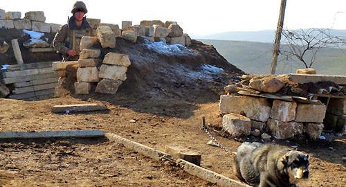 At the contact line in Nagorno-Karabakh. Photo by Alvard Grigoryan for the Caucasian Knot At the contact line in Nagorno-Karabakh. Photo by Alvard Grigoryan for the Caucasian Knot