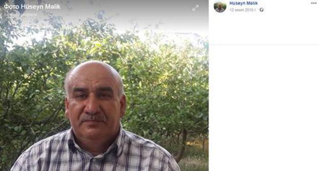 Gusein Melik. Photo from personal FB page: https://www.facebook.com/profile.php?id=100012513966417&lst=100003790534850%3A100012513966417%3A1544034186&sk=photos Gusein Melik. Photo from personal FB page: https://www.facebook.com/profile.php?id=100012513966417&lst=100003790534850%3A100012513966417%3A1544034186&sk=photos