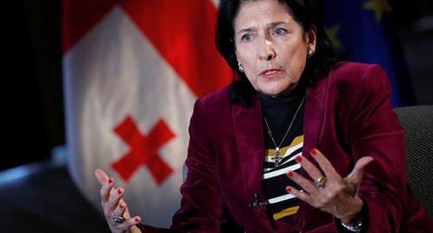 Salome Zurabishvili. Photo: REUTERS/David Mdzinarishvili Salome Zurabishvili. Photo: REUTERS/David Mdzinarishvili