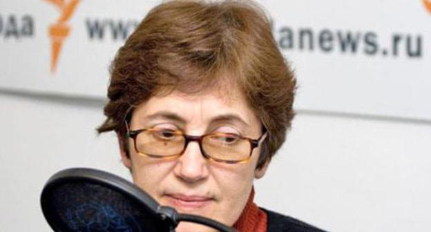 Natalia Zubarevich. Photo: RFE/RL Natalia Zubarevich. Photo: RFE/RL