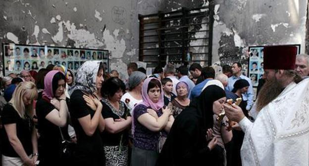 Mourning events in School No.1 in Beslan, September 3, 2015. Photo: REUTERS/Kazbek Basayev Mourning events in School No.1 in Beslan, September 3, 2015. Photo: REUTERS/Kazbek Basayev