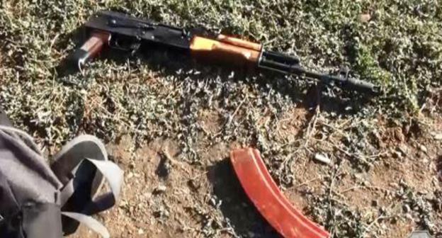 Weapons at the site of special operation. Photo: NAC press service, http://nac.gov.ru/fotomaterialy@page=4.html#&gid=1&pid=8 Weapons at the site of special operation. Photo: NAC press service, http://nac.gov.ru/fotomaterialy@page=4.html#&gid=1&pid=8