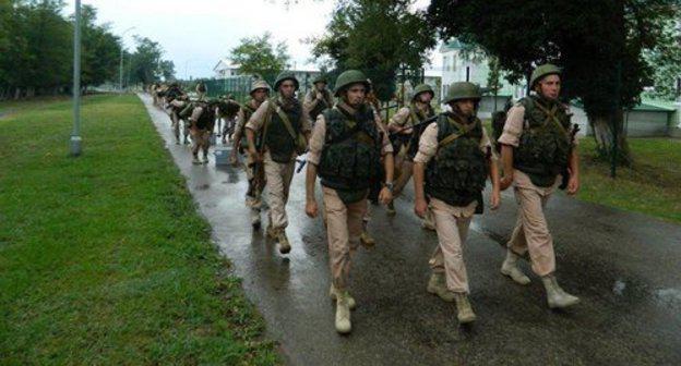 Russian troops of the Southern Military District in Abkhazia. Photo: press service for the Southern Military District Russian troops of the Southern Military District in Abkhazia. Photo: press service for the Southern Military District