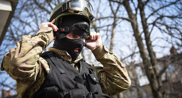 Special operation. Photo: Elena Sineok, Yuga.ru Special operation. Photo: Elena Sineok, Yuga.ru