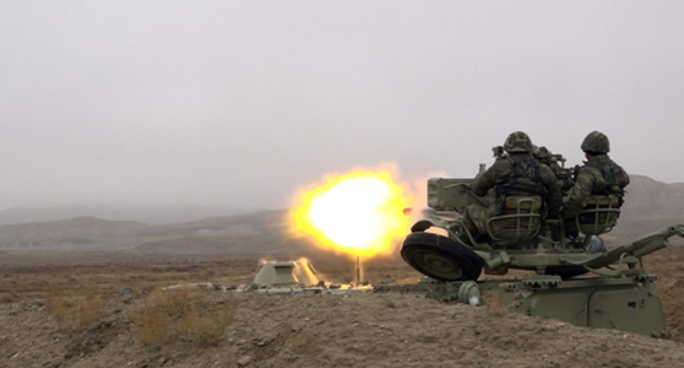 Air defense team of the Azerbaijani Army. Photo: https://mod.gov.az/ru/foto-arhiv-045/?gid=25134 Air defense team of the Azerbaijani Army. Photo: https://mod.gov.az/ru/foto-arhiv-045/?gid=25134