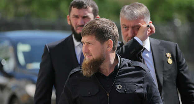 Ramzan Kadyrov (in the forefront). Photo: Sputnik/Sergei Savostyanov/Pool via REUTERS Ramzan Kadyrov (in the forefront). Photo: Sputnik/Sergei Savostyanov/Pool via REUTERS